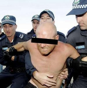 arrested man