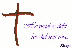 He paid a debt