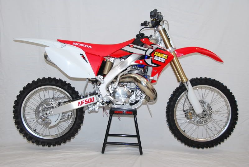 Service honda cr500 vs crf450 #6