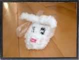 Chenille Bunny Slippers