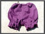 Purple Bloomers Interlock Wool