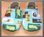 Surprise FFS lotto Custom Fit Mint Chocolate Zoo Print Shoes