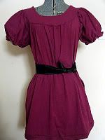 Organic Jersey Purple Mama Dress