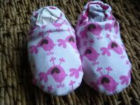 Pink Chicks Soft Sole Shoes Semi Custom