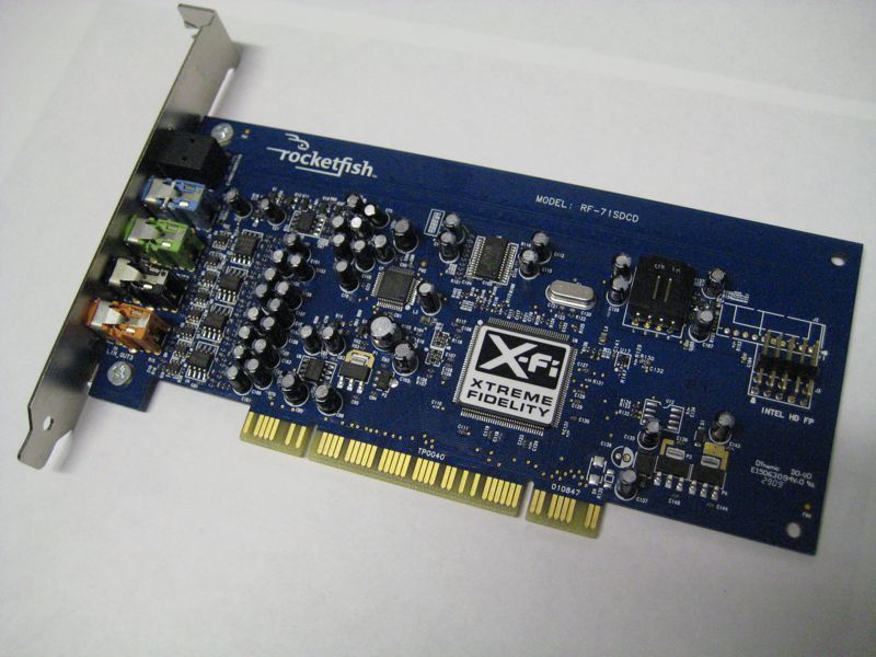 sound card Xfi- EXTREAM fidelity optical 7.1 fullbox giá rẻ thúi đây