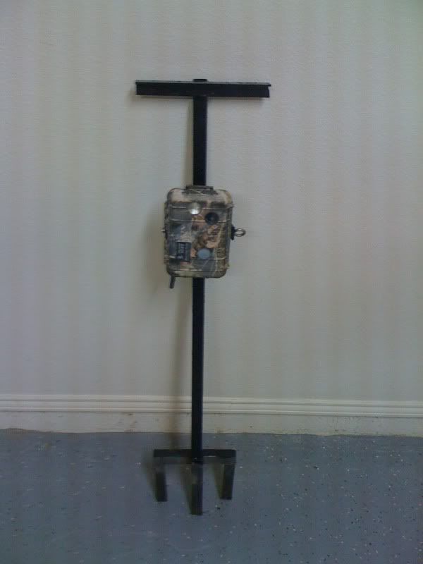 First welding project. Game camera stand Community