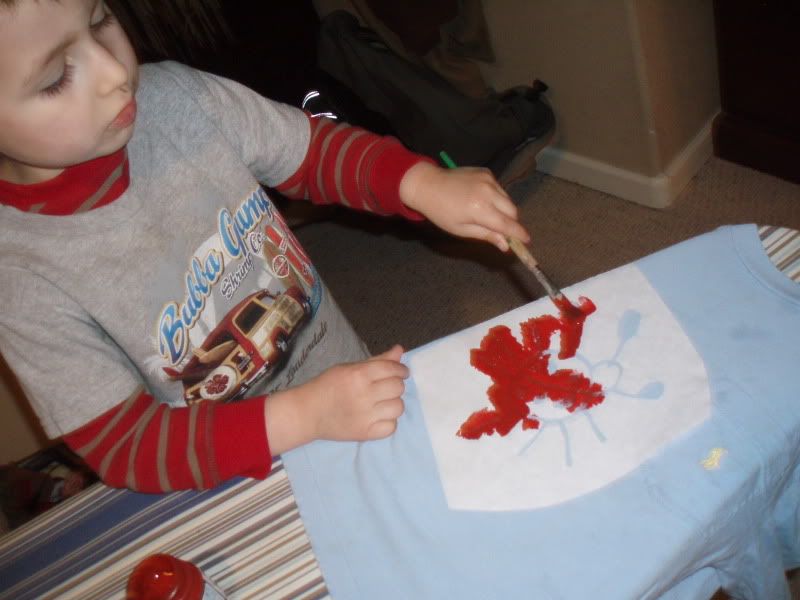 Freezer Paper Stenciling