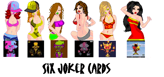 Six Joker Cards