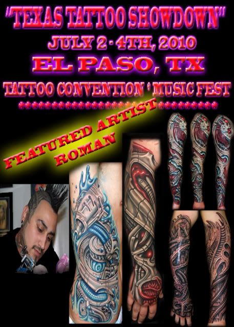 ROMAN TEXAS TATTOO SHOWDOWN ARTIST