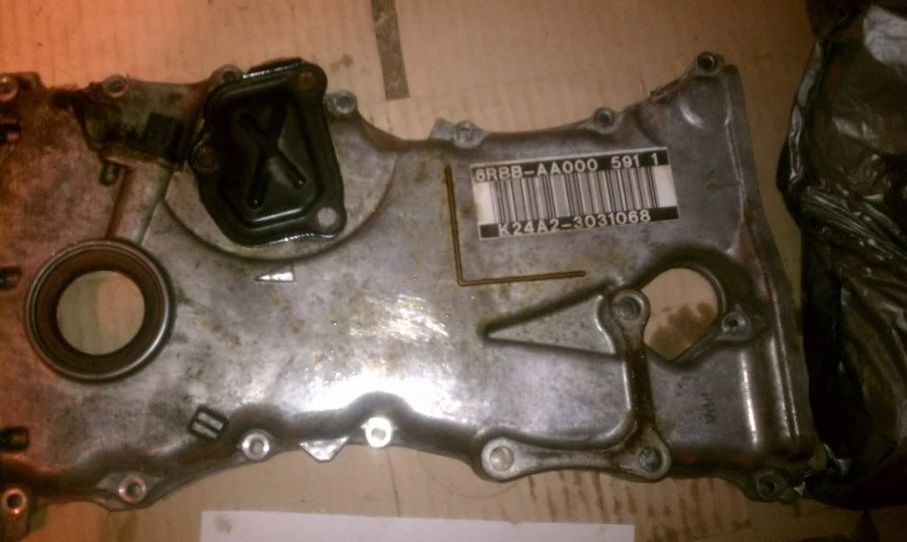 K24 Timing Cover, Guides, Chain, Etc .. The K Series Source