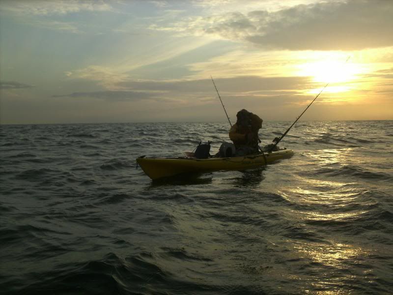 Anchoring in a kayak for fishing