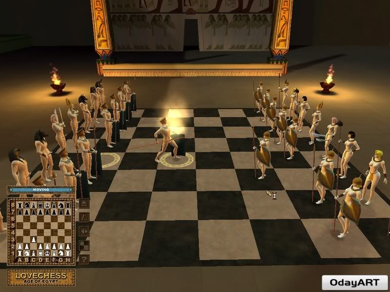 I love Egyptian chess!!