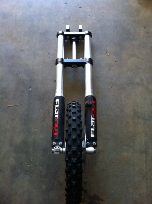 ktm 65 forks, f22 ishock LT, mikuni carbs, procircuit pipe, chp clutch