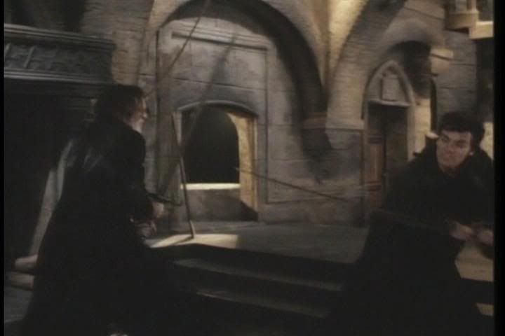 sword fight at the climax
