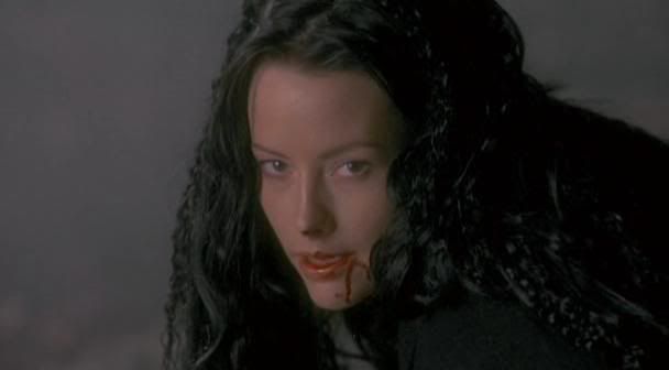 nina with blood at mouth