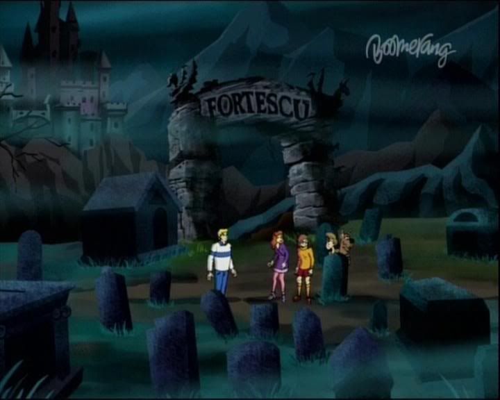 jinkies, a creepy graveyard