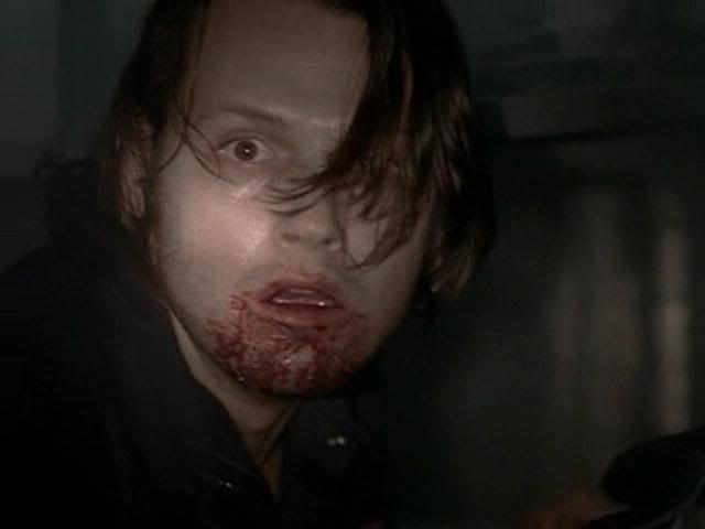 slurping blood
