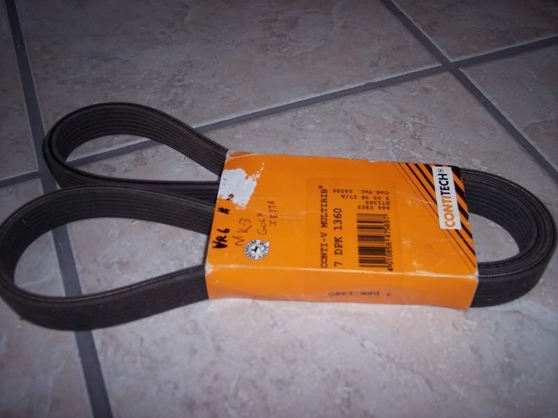 FS NEW VR6 belt VW Vortex Volkswagen Forum