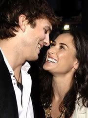 Ashton Kutcher & Demi Moore Pictures, Images and Photos