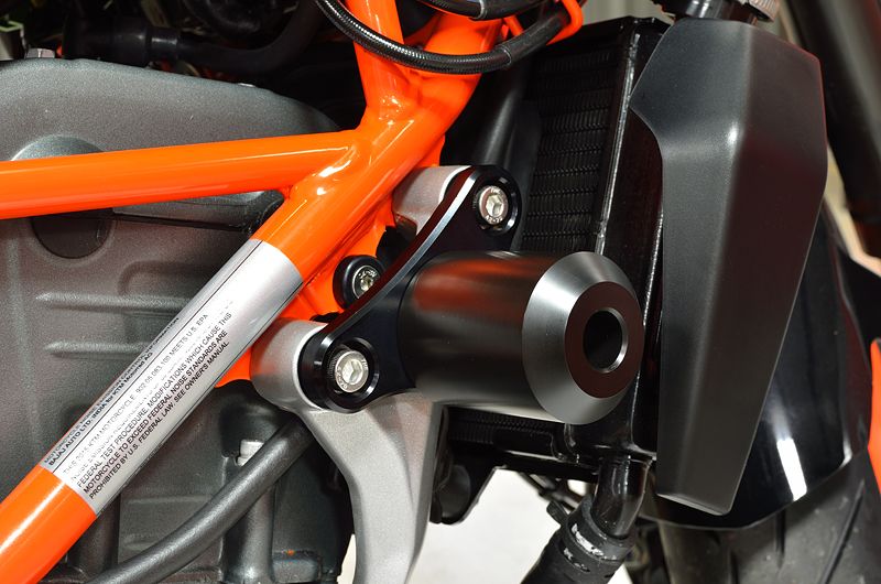 duke 390 frame sliders