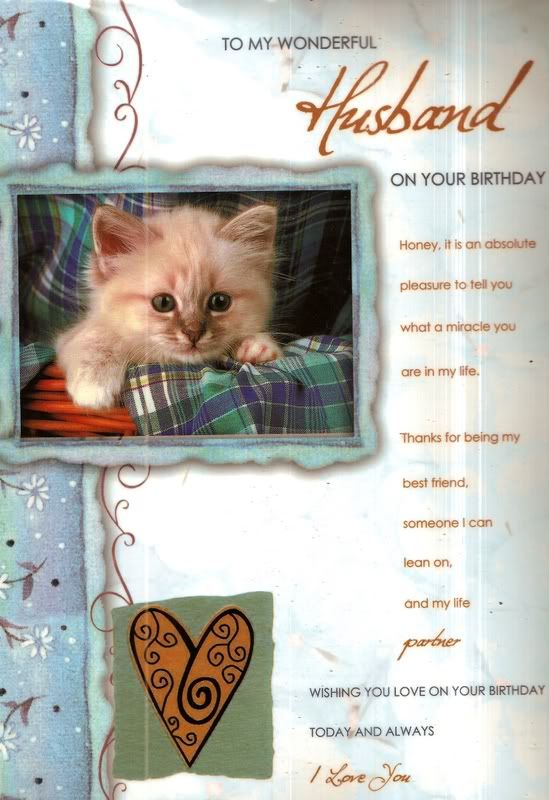 Birthday Husband Birthday Husband