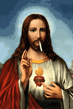 jesus smoking Pictures, Images and Photos