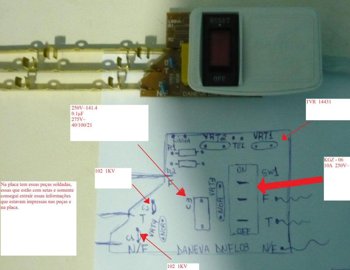 FiltrodelinhaDaneva_Componentesexistente