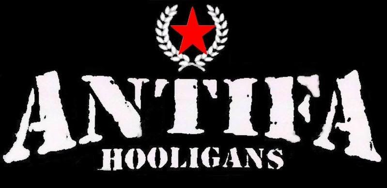 antifa hooligans bearing