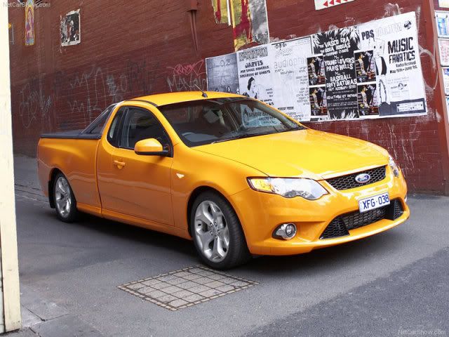 Some of the Ford Falcon utes are freakin' sweet too the XR6 turbo in 