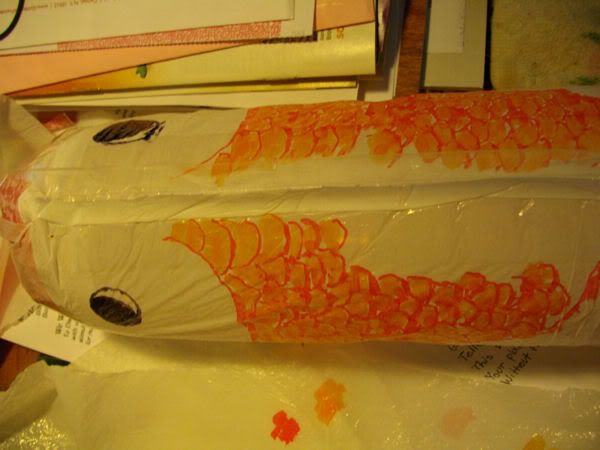 Koi,fish,waterbottle,windsock