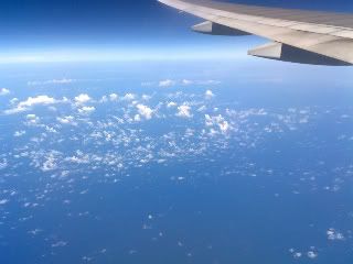 above the sky.