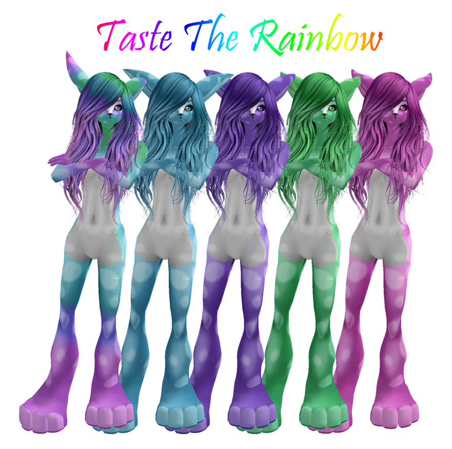 Rainbow Skiddle Furries