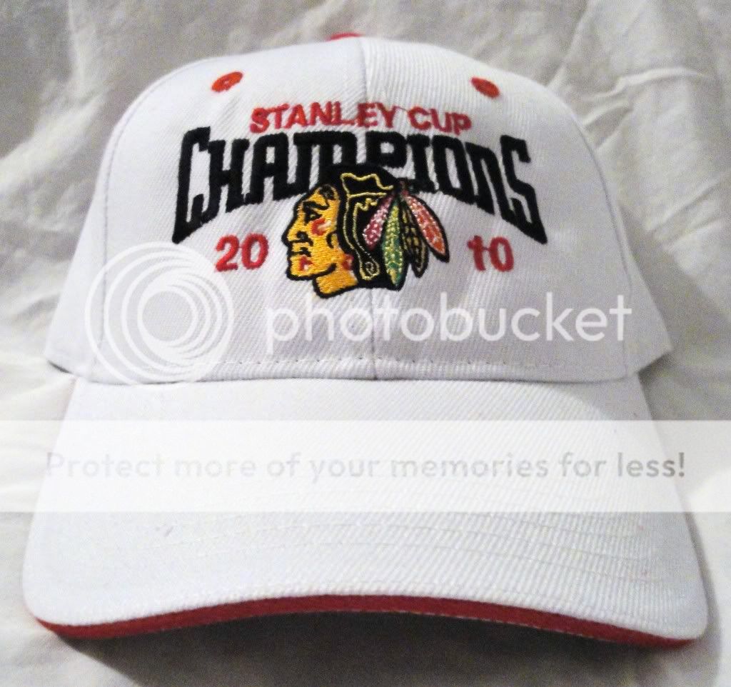 Blackhawks Hat 2010 Stanley Cup 