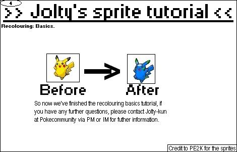 [PokeCommunity.com] Recolouring Sprites Tutorial