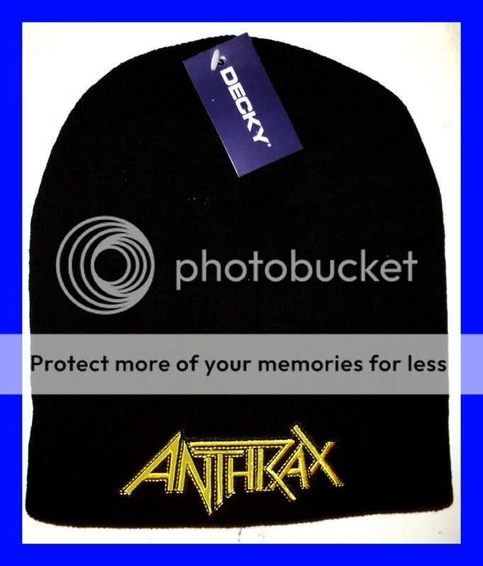 Anthrax Licensed Beanie Skull Cap New T Shirt Metal