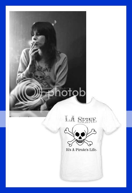 THE PRETENDERS CHRISSIE HYNDE La Seine T Shirt rock  